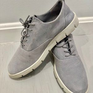 ECCO Suede Shoes/Sneakers 38 EU/7-71/2 Lt Grey